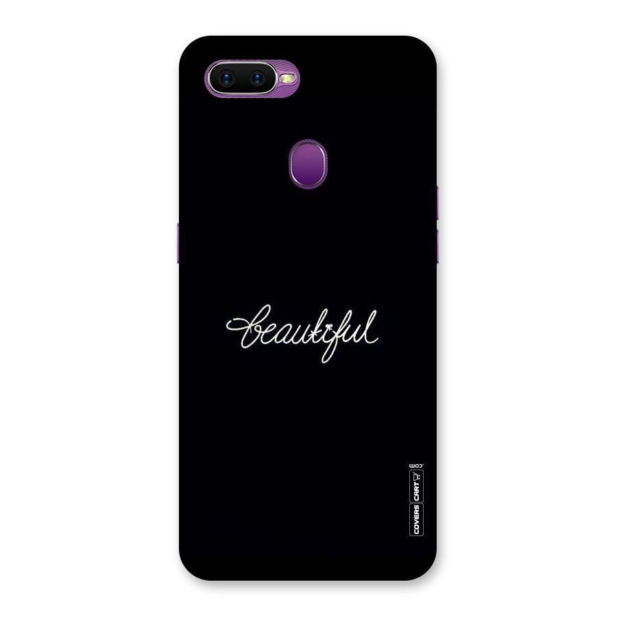 Classic Beautiful Back Case for Oppo F9