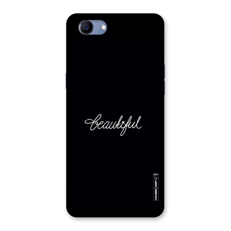 Classic Beautiful Back Case for Oppo Realme 1