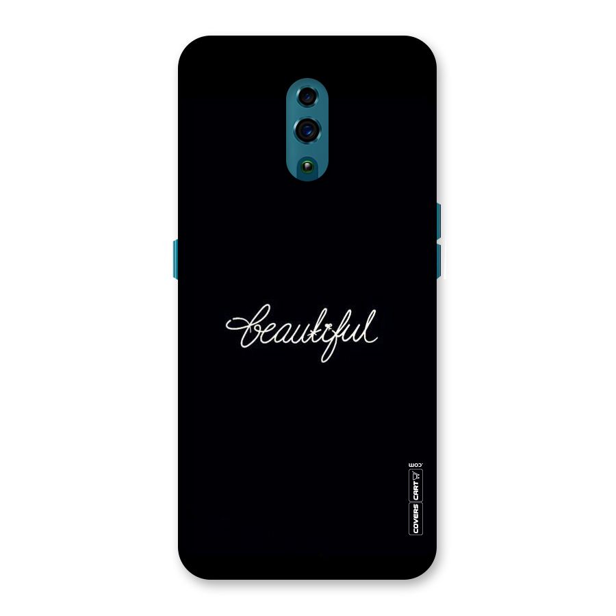 Classic Beautiful Back Case for Oppo Reno