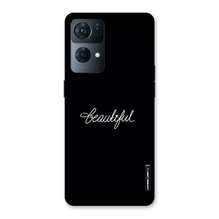 Classic Beautiful Back Case for Oppo Reno7 Pro 5G
