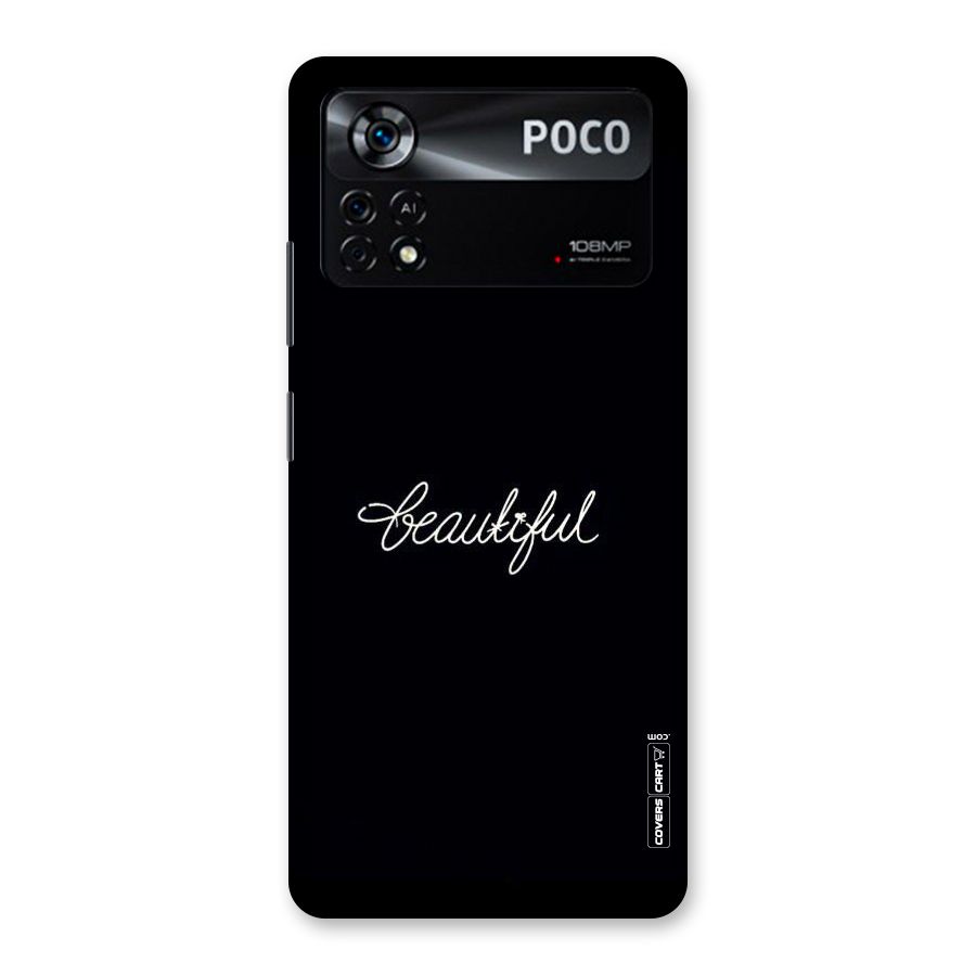 Classic Beautiful Back Case for Poco X4 Pro 5G