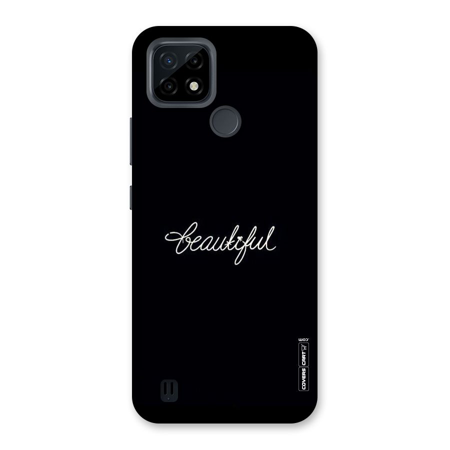 Classic Beautiful Back Case for Realme C21