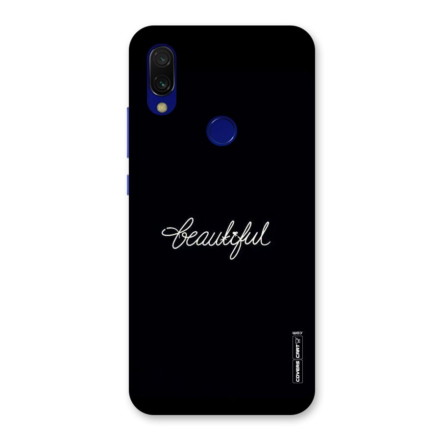 Classic Beautiful Back Case for Redmi 7