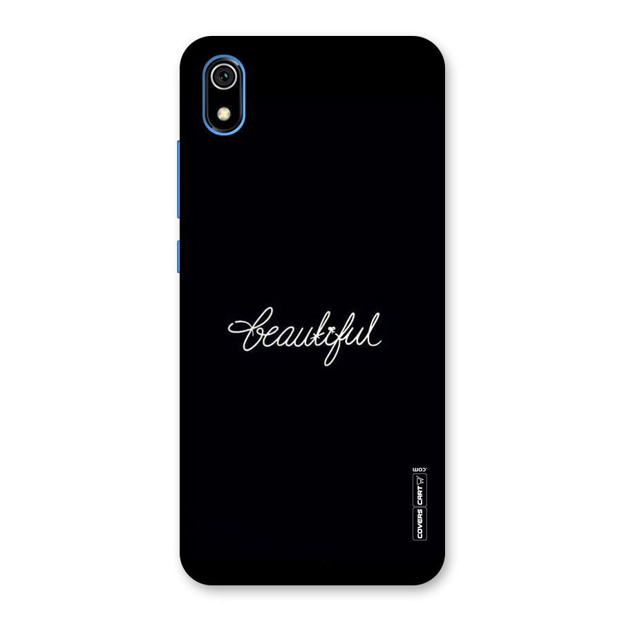 Classic Beautiful Back Case for Redmi 7A