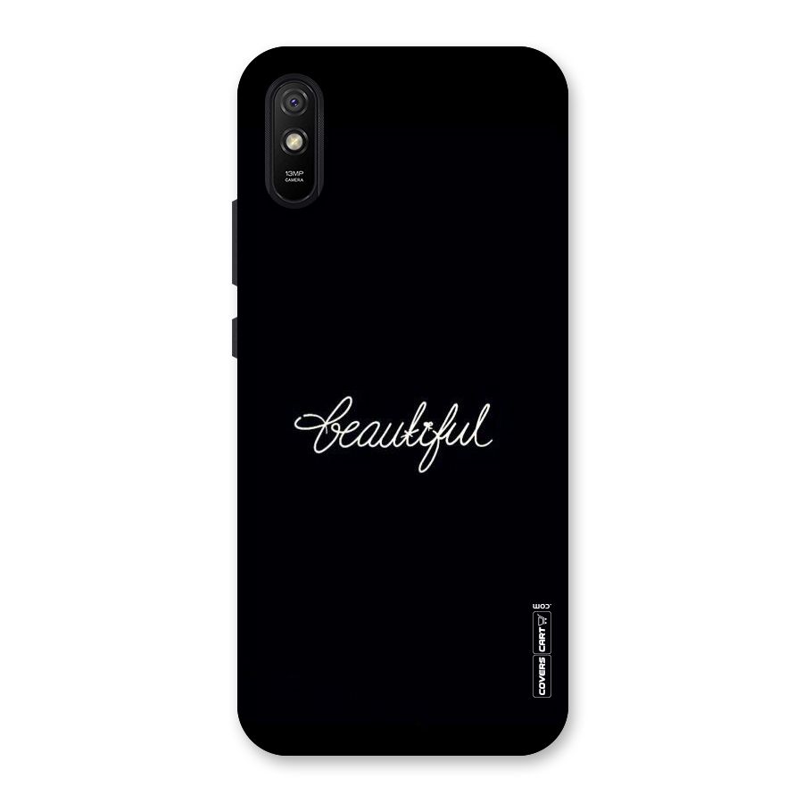 Classic Beautiful Back Case for Redmi 9A