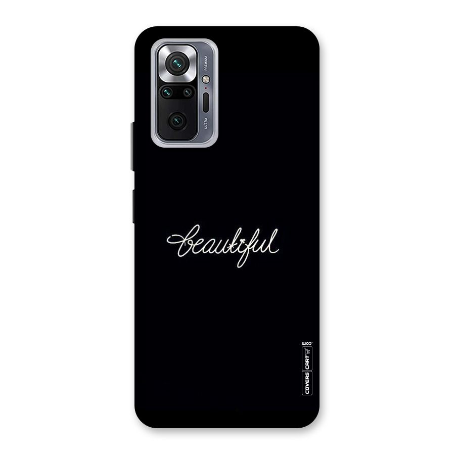 Classic Beautiful Back Case for Redmi Note 10 Pro Max