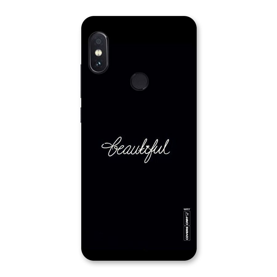 Classic Beautiful Back Case for Redmi Note 5 Pro