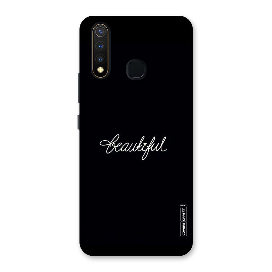 Classic Beautiful Back Case for Vivo Y19