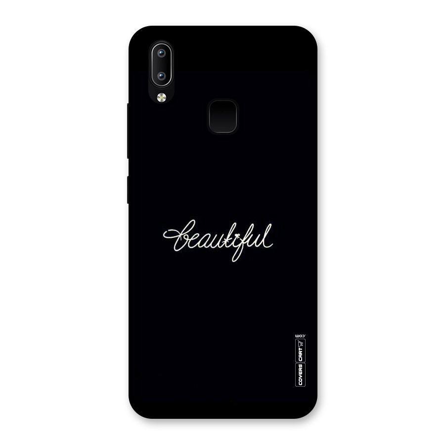Classic Beautiful Back Case for Vivo Y93