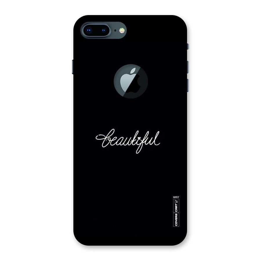 Classic Beautiful Back Case for iPhone 7 Plus Logo Cut