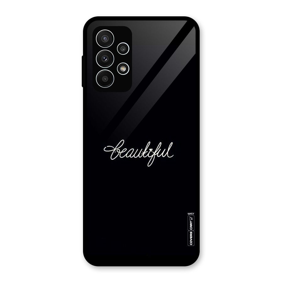 Classic Beautiful Glass Back Case for Galaxy A23