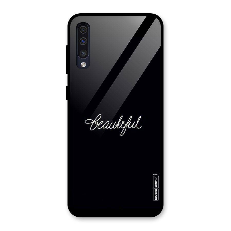 Classic Beautiful Glass Back Case for Galaxy A30s