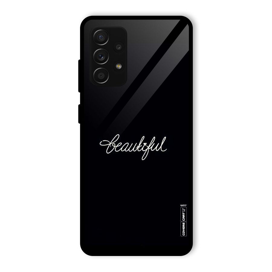 Classic Beautiful Glass Back Case for Galaxy A53 5G