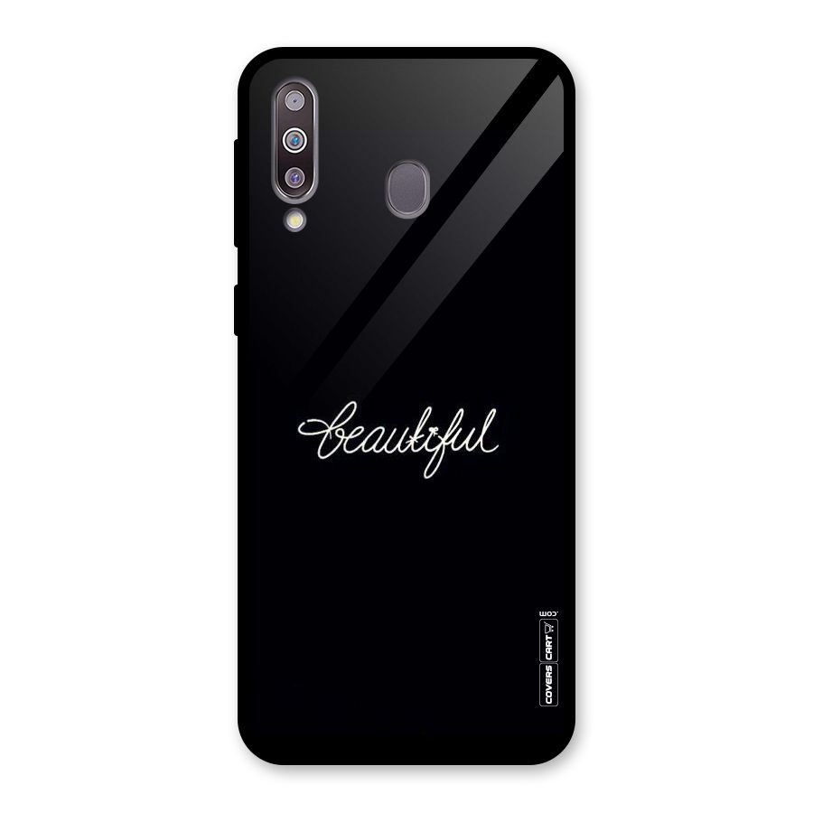 Classic Beautiful Glass Back Case for Galaxy M30