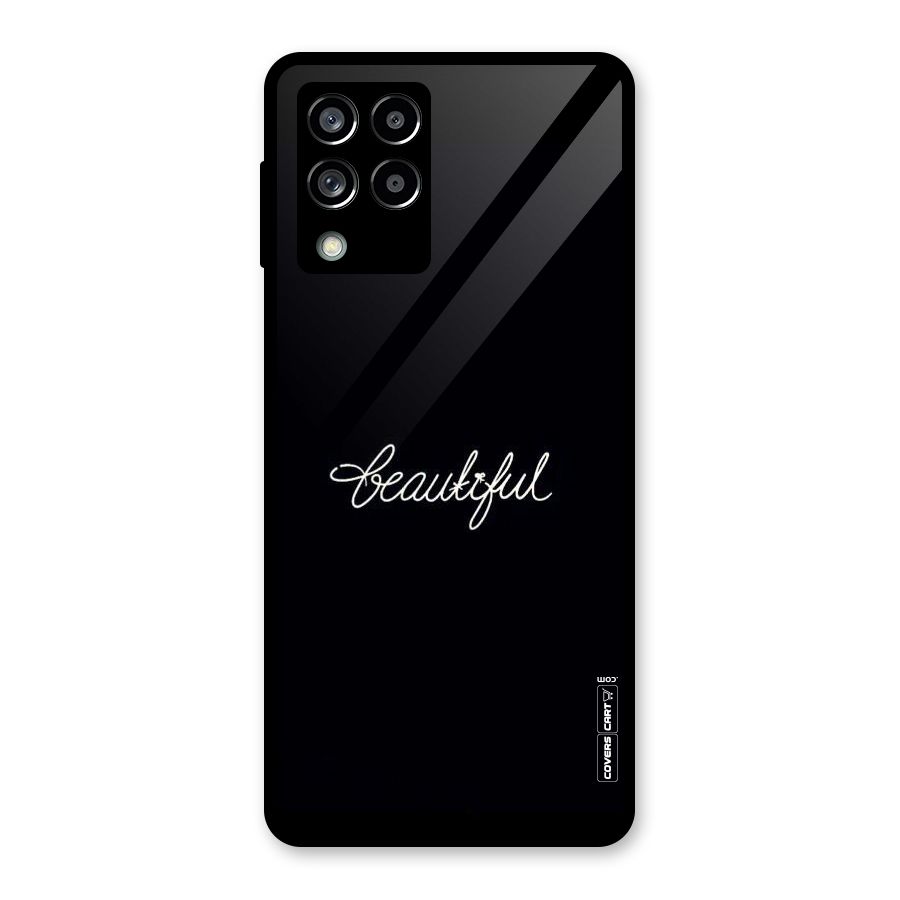 Classic Beautiful Glass Back Case for Galaxy M53 5G