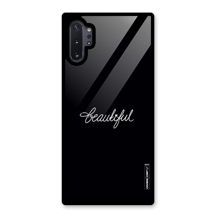 Classic Beautiful Glass Back Case for Galaxy Note 10 Plus