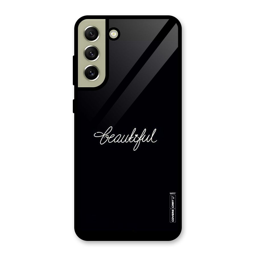 Classic Beautiful Glass Back Case for Galaxy S21 FE 5G
