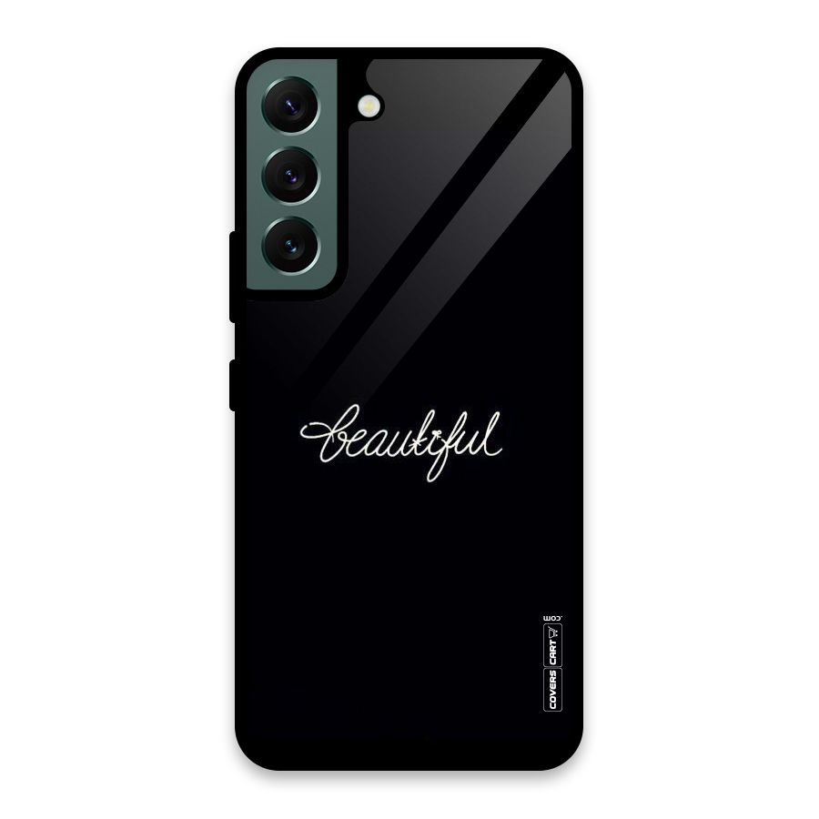 Classic Beautiful Glass Back Case for Galaxy S22 5G