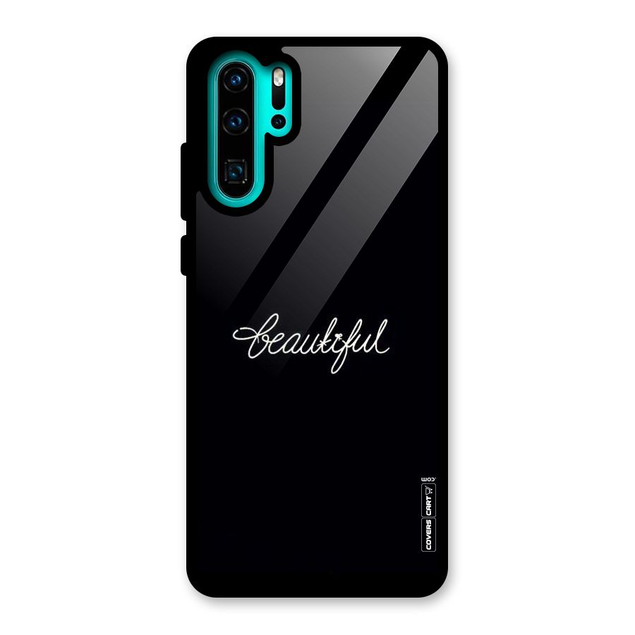 Classic Beautiful Glass Back Case for Huawei P30 Pro