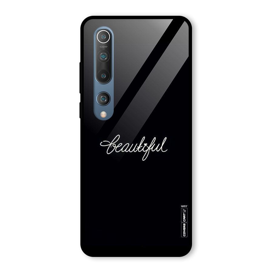 Classic Beautiful Glass Back Case for Mi 10