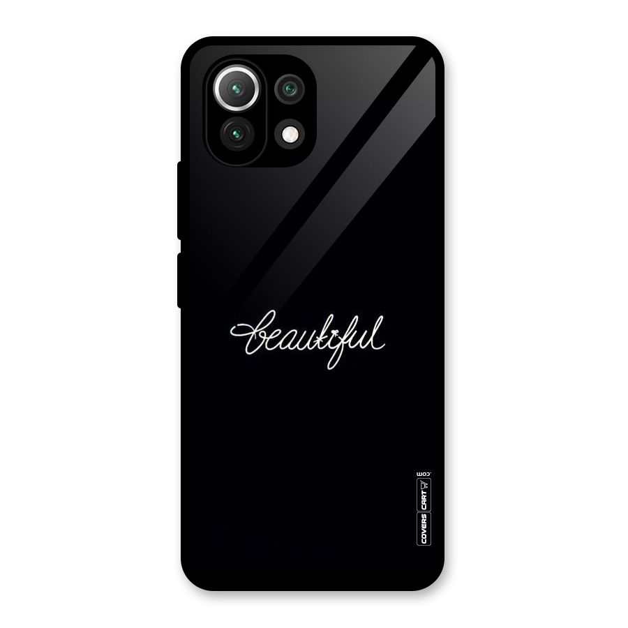 Classic Beautiful Glass Back Case for Mi 11 Lite NE 5G
