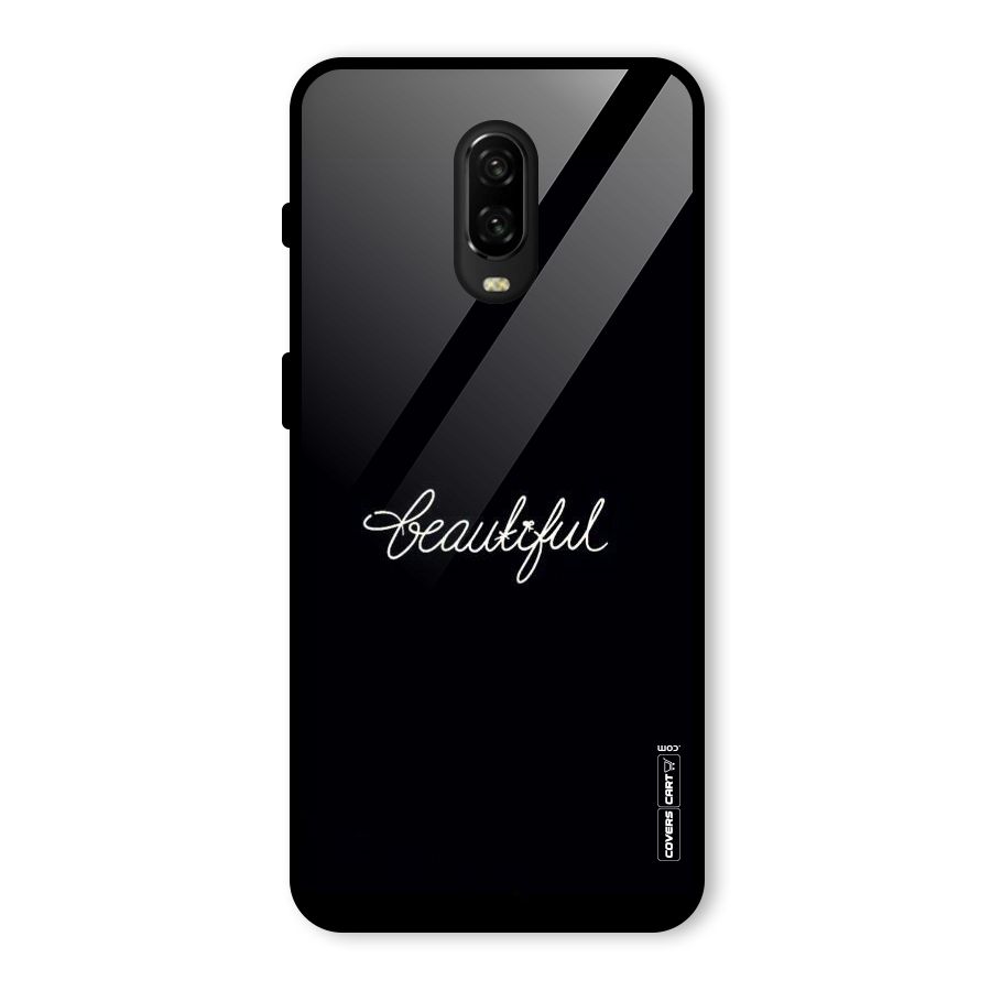 Classic Beautiful Glass Back Case for OnePlus 6T