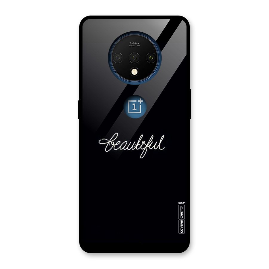 Classic Beautiful Glass Back Case for OnePlus 7T