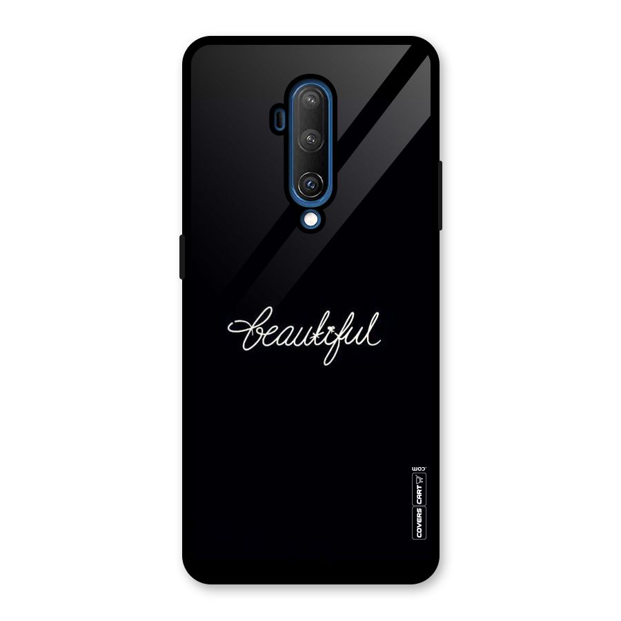 Classic Beautiful Glass Back Case for OnePlus 7T Pro