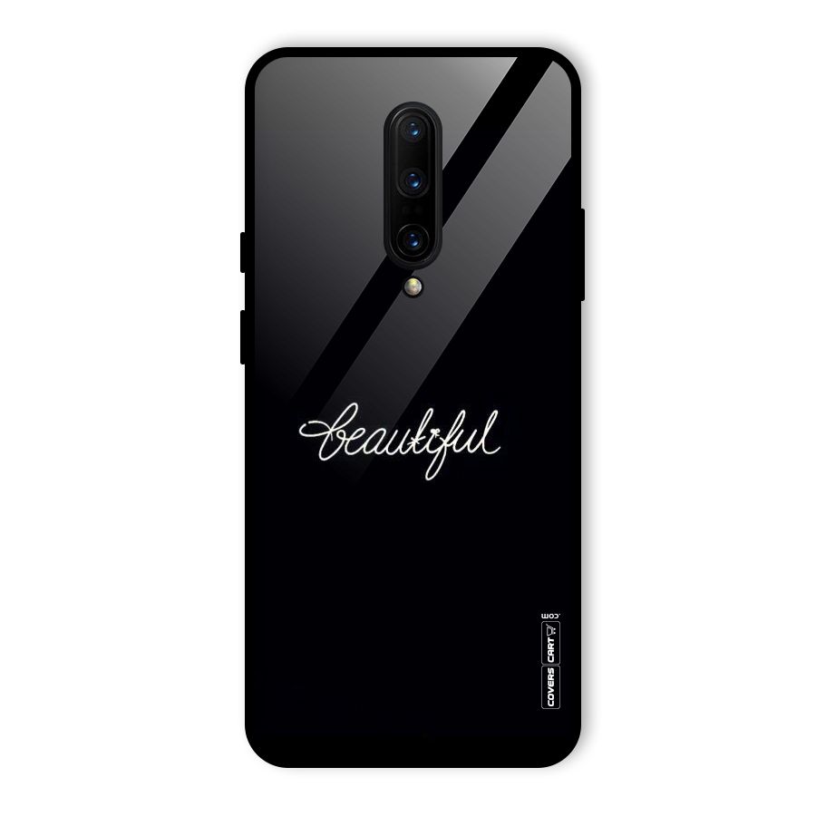 Classic Beautiful Glass Back Case for OnePlus 7 Pro