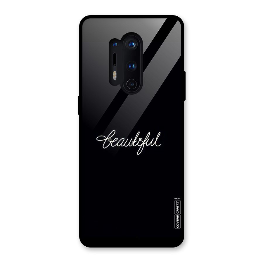 Classic Beautiful Glass Back Case for OnePlus 8 Pro