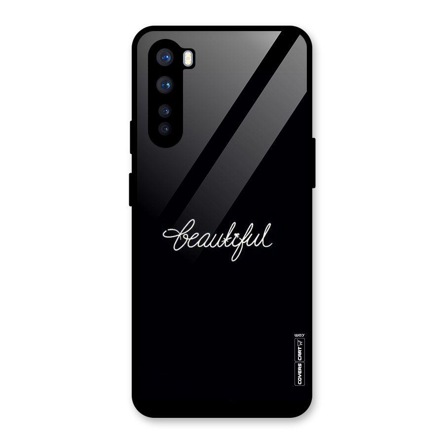 Classic Beautiful Glass Back Case for OnePlus Nord