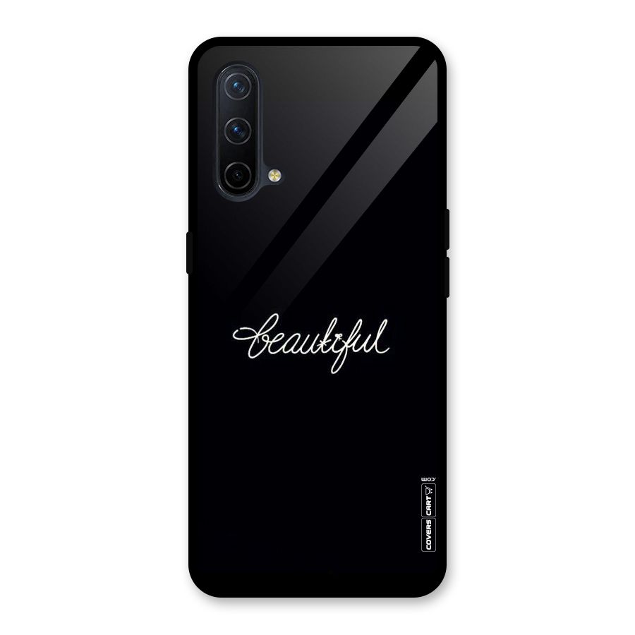 Classic Beautiful Glass Back Case for OnePlus Nord CE 5G