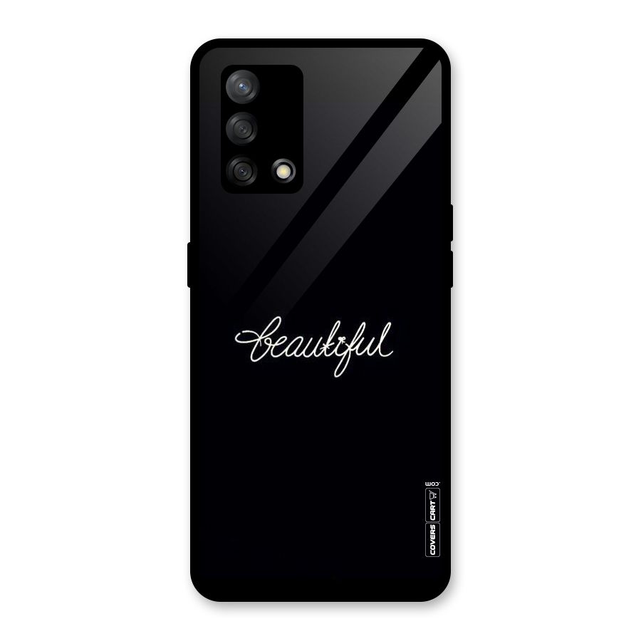 Classic Beautiful Glass Back Case for Oppo F19