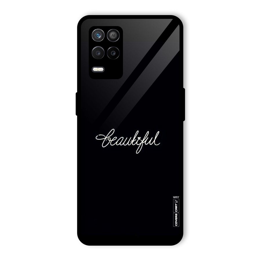 Classic Beautiful Glass Back Case for Realme 8 5G
