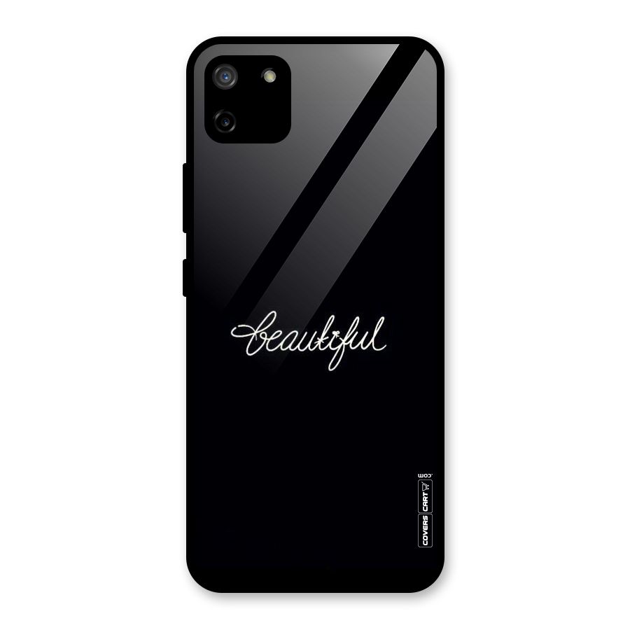 Classic Beautiful Glass Back Case for Realme C11