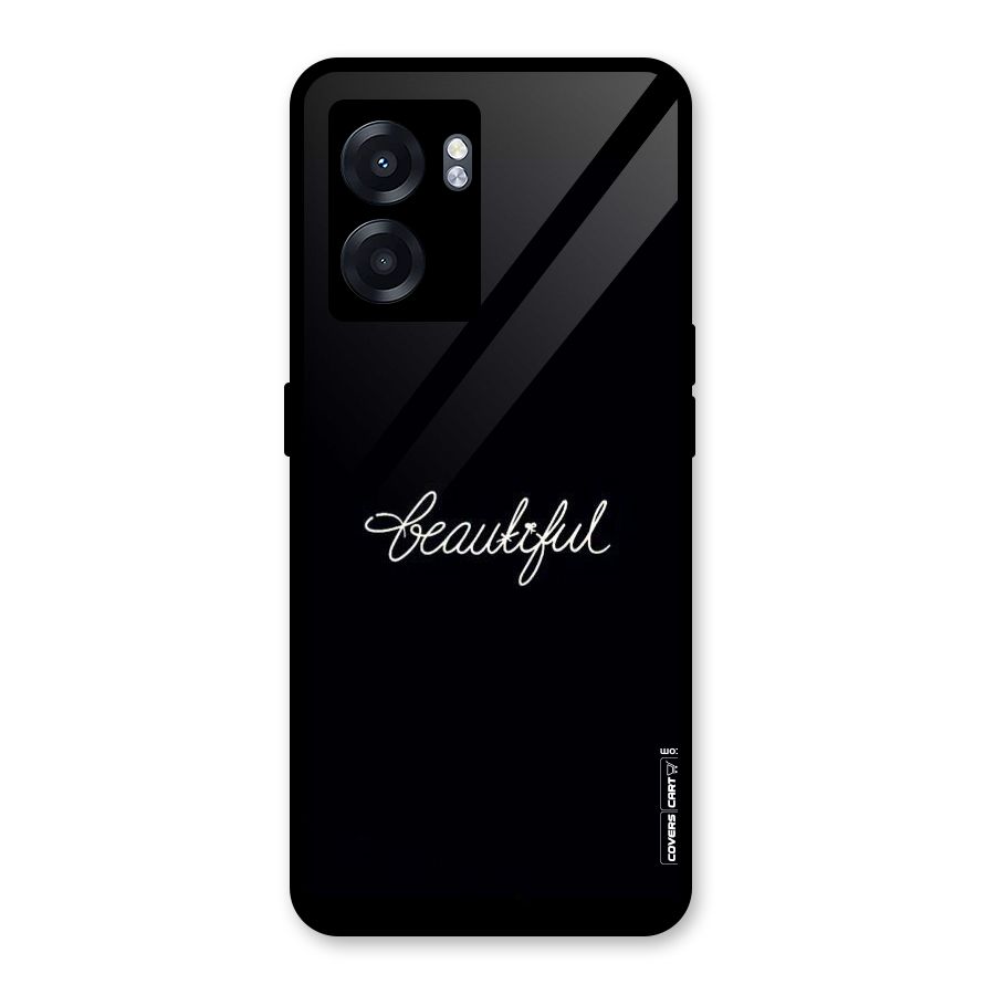 Classic Beautiful Glass Back Case for Realme Narzo 50 5G