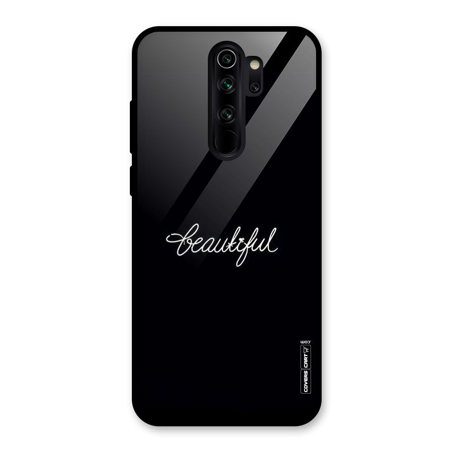 Classic Beautiful Glass Back Case for Redmi Note 8 Pro