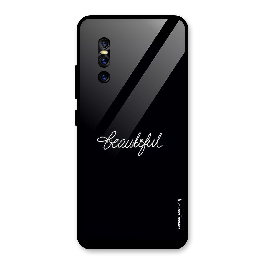 Classic Beautiful Glass Back Case for Vivo V15 Pro