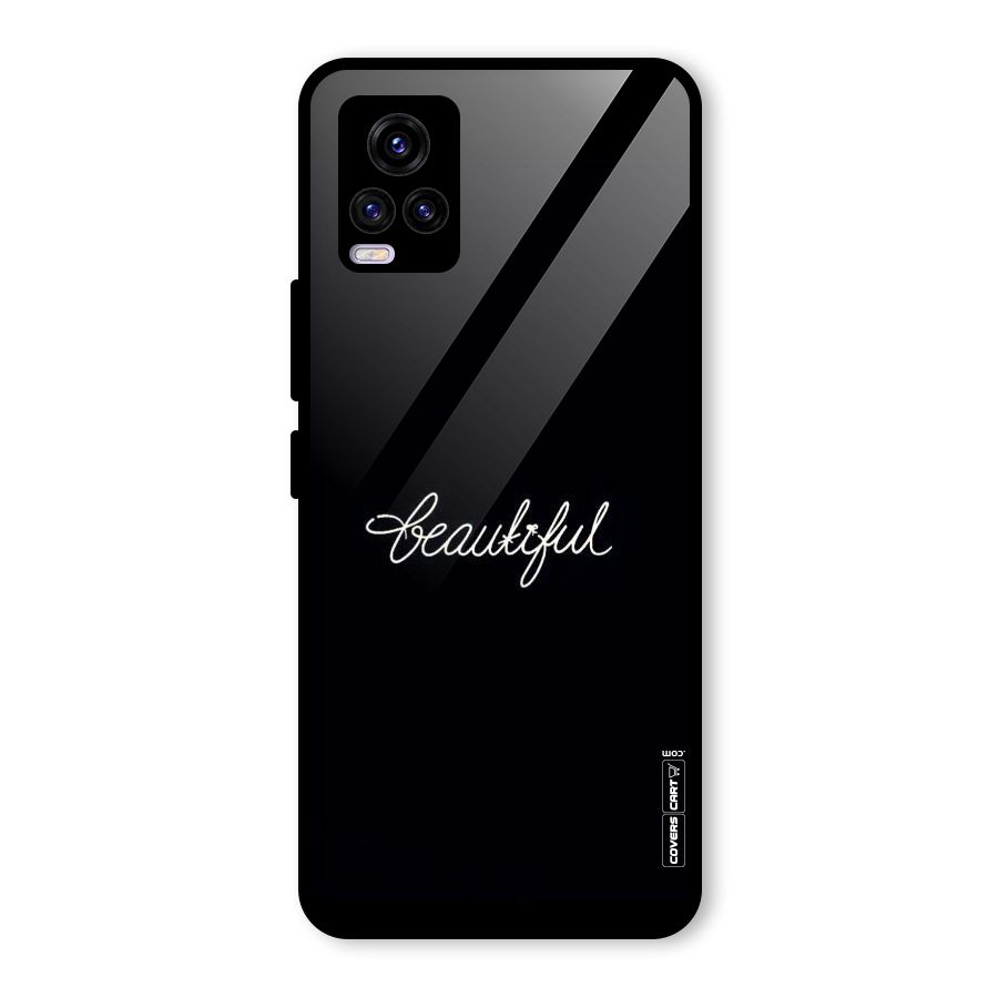Classic Beautiful Glass Back Case for Vivo V20