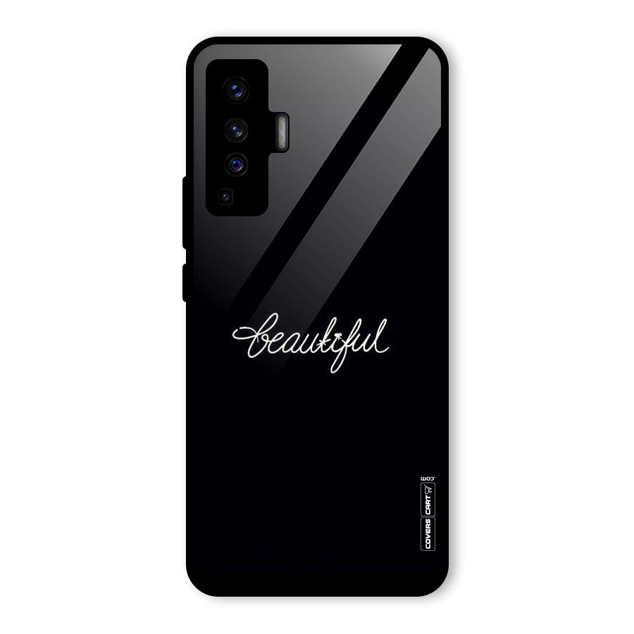 Classic Beautiful Glass Back Case for Vivo X50