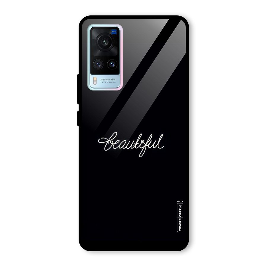 Classic Beautiful Glass Back Case for Vivo X60
