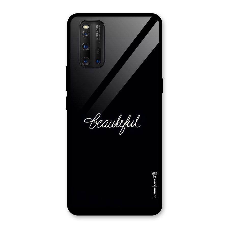 Classic Beautiful Glass Back Case for Vivo iQOO 3