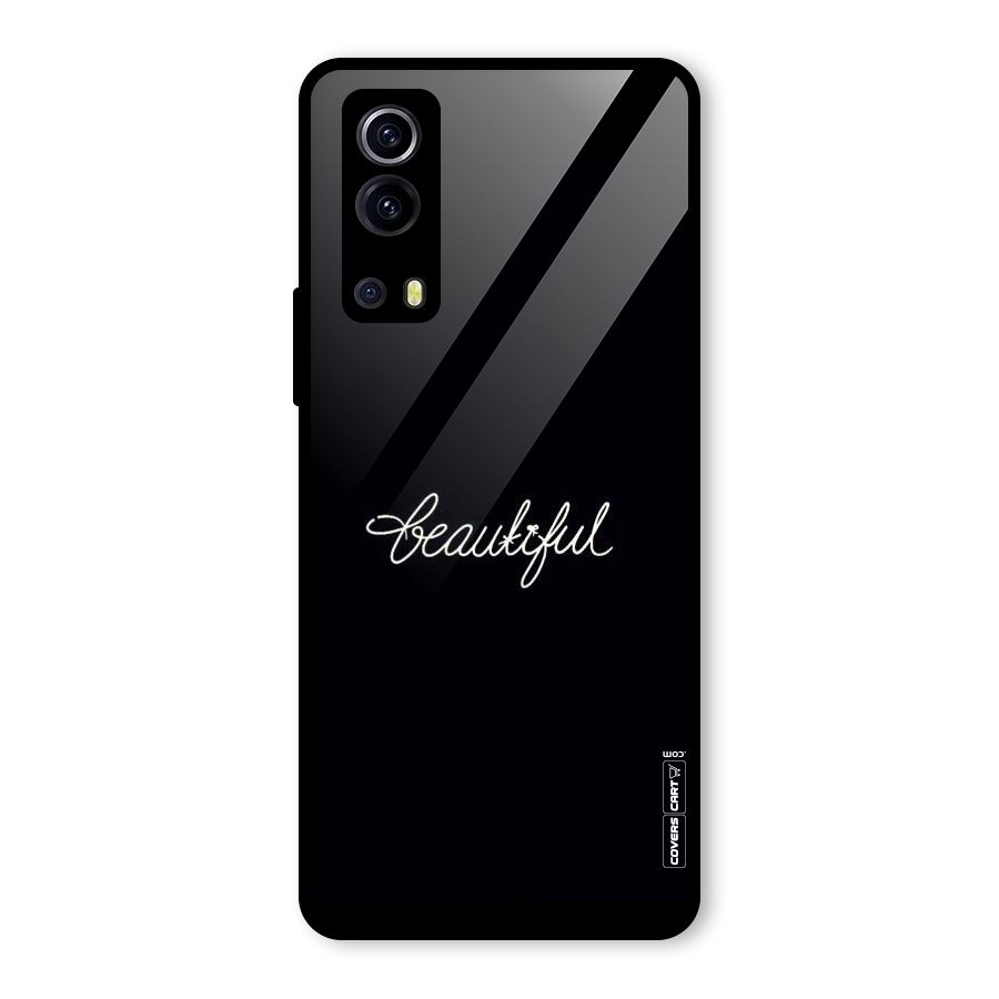 Classic Beautiful Glass Back Case for Vivo iQOO Z3