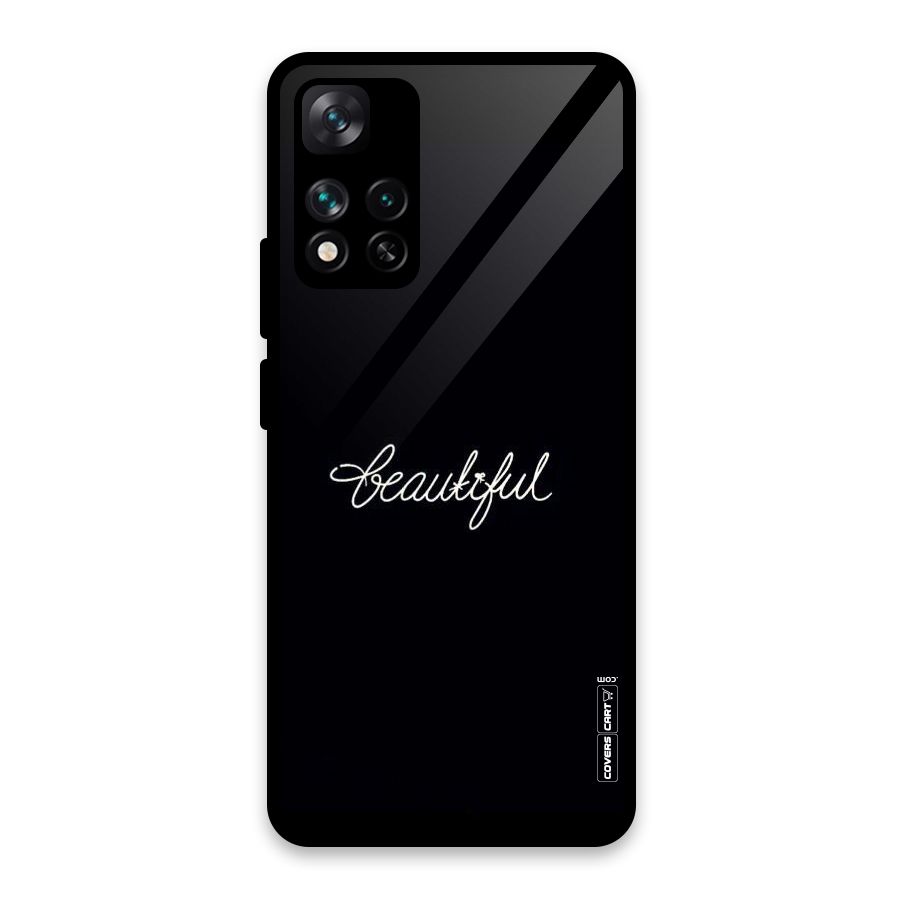 Classic Beautiful Glass Back Case for Xiaomi 11i HyperCharge 5G