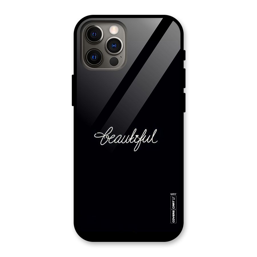 Classic Beautiful Glass Back Case for iPhone 12 Pro