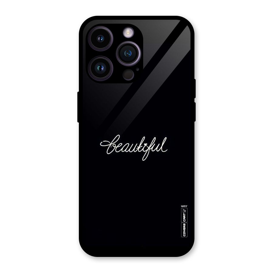 Classic Beautiful Glass Back Case for iPhone 14 Pro Max