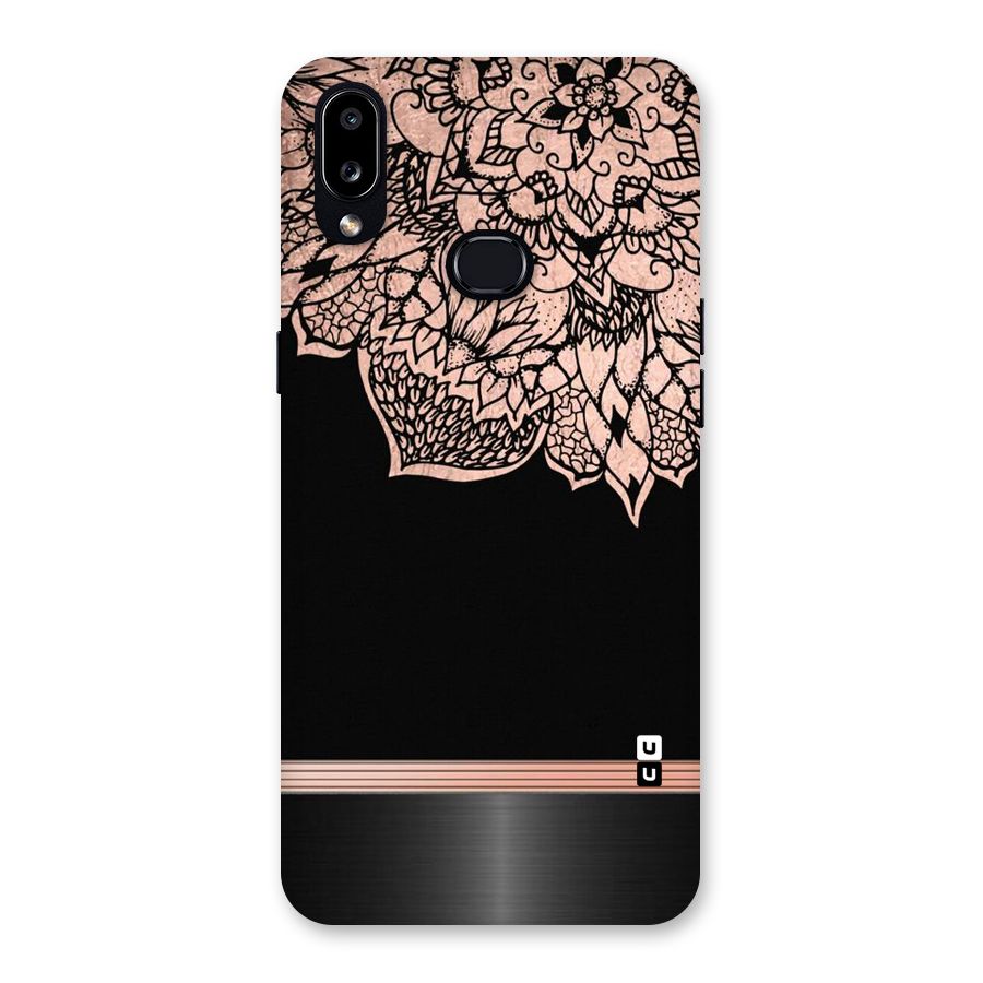 Classic Black Sleak Design Back Case for Galaxy A10s