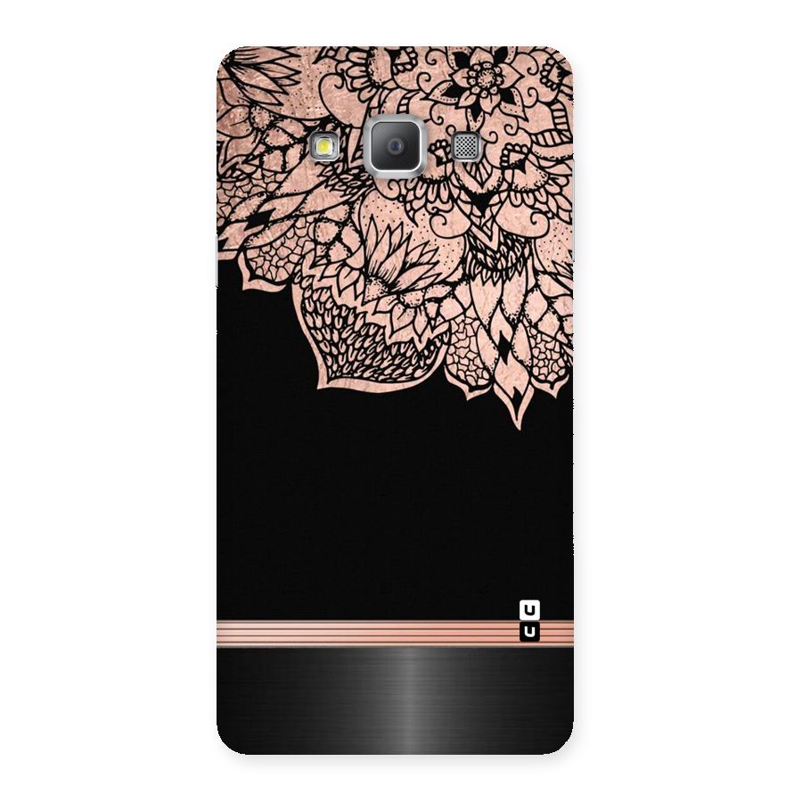 Classic Black Sleak Design Back Case for Galaxy A7