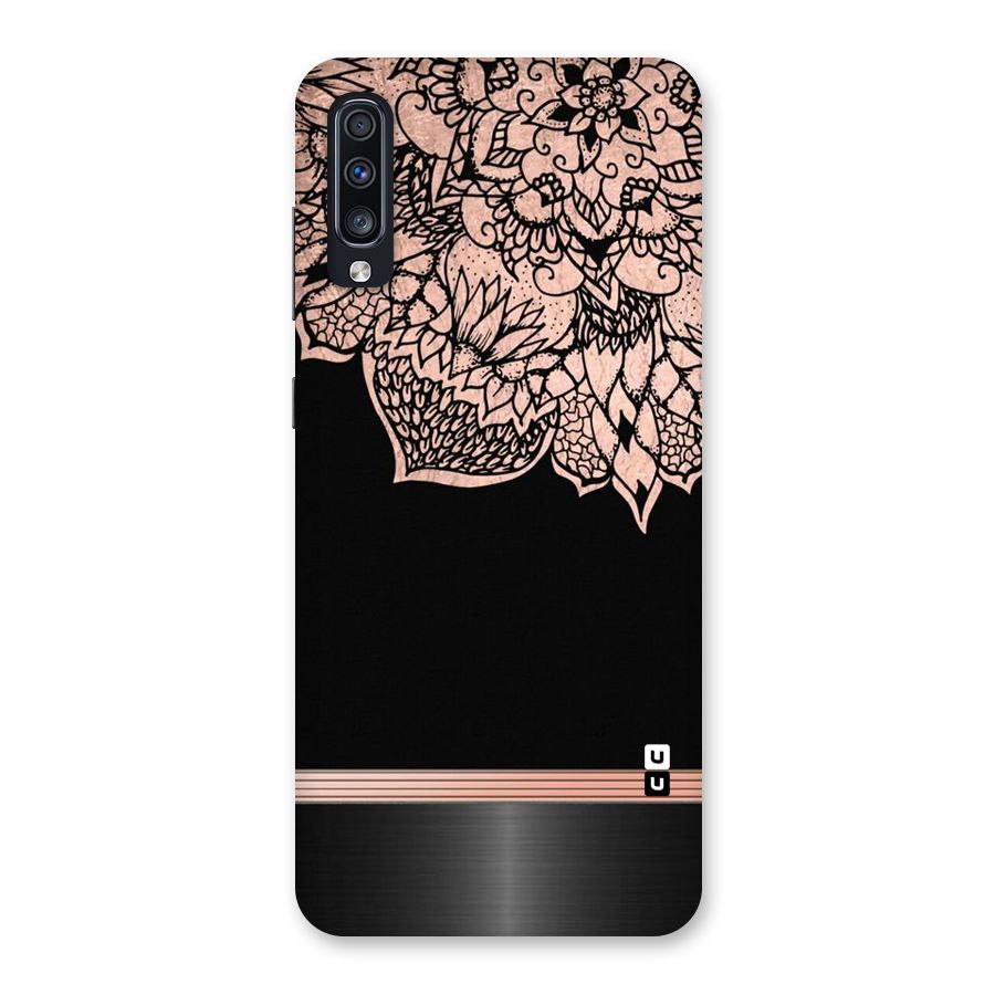 Classic Black Sleak Design Back Case for Galaxy A70
