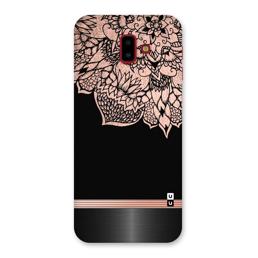 Classic Black Sleak Design Back Case for Galaxy J6 Plus
